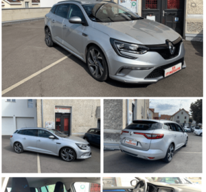Renault Mégane Estate en GT diesel 165cv avec boite automatique Edc dispo chez Es itineraire